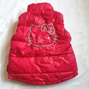 Pink Hello Kitty Sleeveless Vest/Jacket